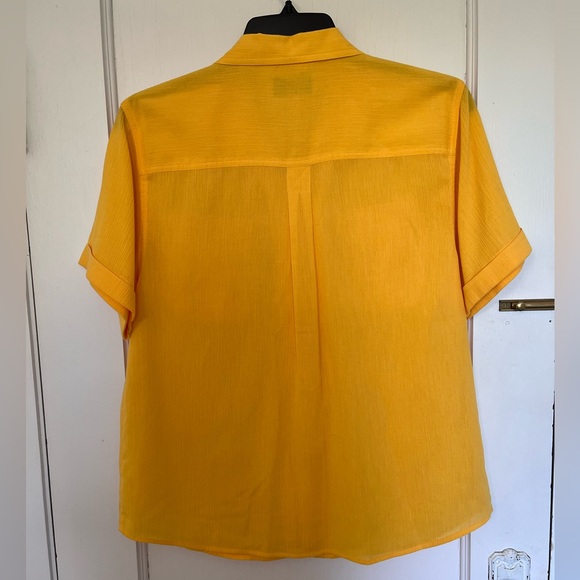 Baxter Wells button down short sleeved shirt, XL - Picture 3 of 8